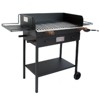 Cruccolini Festa Plus - Handgefertigter Eisengrill, mit Holz und Kohle betrieben
