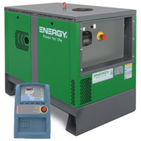 Energy EY-12.5TDE-SA - Schallged&auml;mpfter Dieselstromerzeuger mit AVR - 9 kW - Dauerleistung 8 kW Dreiphasig + ATS