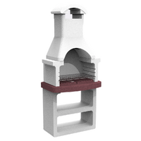 Linea VZ Rimini New - Mauerwerk-Holzkohlegrill