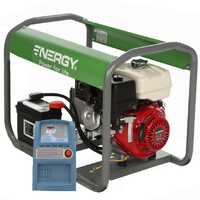 Energy EY-5,5MBE-A - Benzin-Stromgenerator - 4,4 kW - Dauerleistung 3,9 kW Einphasig + ATS