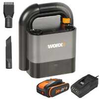 Worx WX030 - Tragbarer Akku-Staubsauger - 20V 2.0Ah