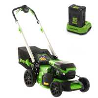 Greenworks GD60LM46SPK4 - Akku-Rasenm&auml;her selbstangetrieben - 60V/4Ah - Taglio 46 cm