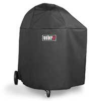 Premium Abdeckhaube f&uuml;r Grill Summit Kamado E6 und Charcoal Weber