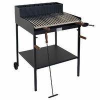 Cruccolini Belvedere Maxi - Handgefertigter Grill aus Eisen f&uuml;r Holz und Kohle