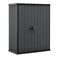 Keter Cortina Alto - Gartenschrank - 140x73.6x170.4 cm