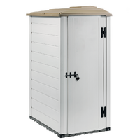 Garofalo Tuscany Evo 100 Reverso - Ger&auml;teschuppen - Mit reversibler T&uuml;r - 82.5x122x195 cm