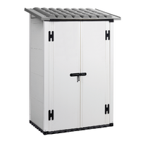 Garofalo Urban 100 - Ger&auml;tehaus - Mit Doppelt&uuml;r - 122.5x82.5x201 cm