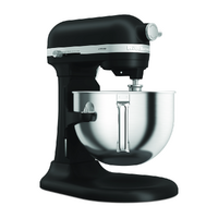 KitchenAid Artisan 5KSM60SPX-EBM Schwarz matt &ndash; K&uuml;chenmaschine mit Sch&uuml;sselheber