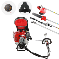 Kawasaki TJ 53EZ C COMBI &ndash; Multifunktions-Rucksack-Freischneider mit Verbrennungsmotor &ndash; Blue Bird Schaft