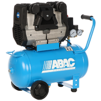 ABAC POLE POSITION QUIETE OS20 - Elektrischer Einphasen-Luftkompressor, leise - Öl-frei - Motor 2 PS - 24 lt