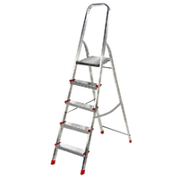 Alu-Stehleiter Alice 5, 5 Stufen, 1,71 m