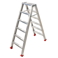Aluminium-Doppelleiter 1031, 2×6 Stufen, 1,41 m