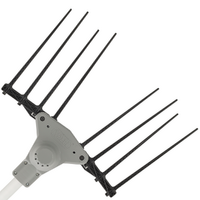 Volpi Super Bomber 185XL &ndash; Elektrischer Akku-Olivenr&uuml;ttler &ndash; Teleskopstange 240/360 cm