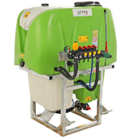 Seven Italy 600L &ndash; Traktor-Spritztank f&uuml;r Unkrautbek&auml;mpfung &ndash; Comet BP 75 Pumpe