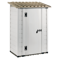 Garofalo Tuscany 100 – Gerätehaus – Mit Pultdach – 122,5 × 82,5 × 201 cm