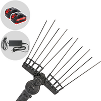 Aima Twigo Basic Cordless – Akku-Elektro-Olivenernter – Feste Aluminiumstange – 2 x 21 V, 5,2 Ah