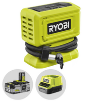 Ryobi RPI18-0 &ndash; Tragbarer Akku-Kompressor &ndash; 18 V &ndash; 4 Ah