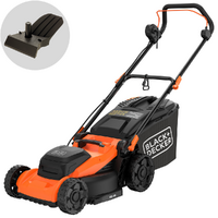 Black &amp; Decker BEMWP340-QS &ndash; Akku-Rasenm&auml;her &ndash; 1400 W &ndash; Schnittbreite 34 cm