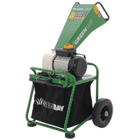 GreenBay GB-WERC 50 B – Elektro-Häcksler – Mit Fangkorb