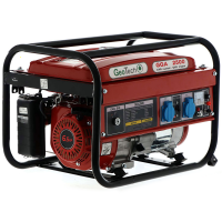 GeoTech GGA2500 - Benzin-Stromerzeuger mit AVR-Regelung 2.2 kW - Dauerleistung 2 kW - 230V