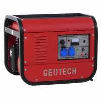 GeoTech GGSA3000ES - Benzin-Stromerzeuger mit AVR-Regelung und Elektrostarter 2.7 kW - Dauerleistung 230V - 2.5 kW - 230V