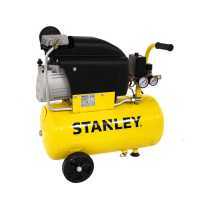 Stanley D210/8/24 - Elektrischer Kompressor mit Wagen - Motor 2 PS - 24 Lt