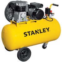 Stanley B 345/10/100 - Elektrischer Kompressor mit Riemenantrieb - Motor 3 PS - 100 Lt