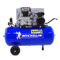 Michelin MB 100 B - Elektrischer Kompressor mit Riemenantrieb - Motor 2PS -100Lt