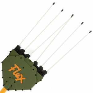 Elektrischer batteriebetriebener Olivenr&uuml;ttler Oliviero Flex Basic, Schaft aus Aluminium - 240 cm