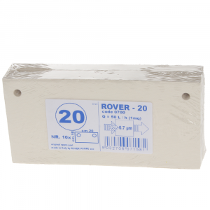 Typ 20 - Nr. 10  Filterkartons Rover f&uuml;r Pulcino Filter