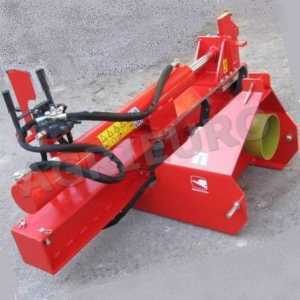 Liegender Holzspalter f&uuml;r Traktor Simatech, 35 T, Kolbenhub 1200, hydraulischer Lader ST 350