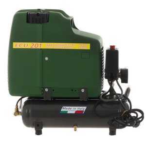 Tragbarer, koaxialer elektrischer Kompressor FIAC ECU 201 Ansaugvolumen: 205 L/Min.