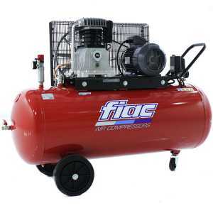 Kompressor mit Elektro-Motor und Riemenantrieb 270 L Fiac AB 300/598. Pressluft