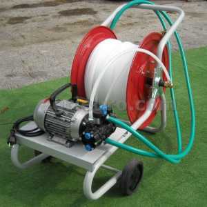 Elektrische Membranpumpe mit Wagen Comet MC 18 &ndash; Einphasenmotor