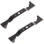 2 gebogene Spezial-Ersatzmesser